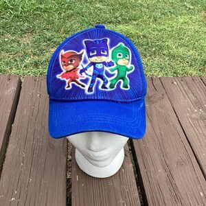 Kids PJ Masks Heroes Blue Baseball Cap‎ Adjustable Youth One Size